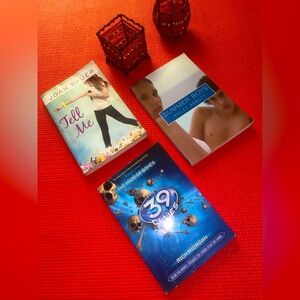 Set of Three Paperback Books: Tell Me, Summer Boys & The 39 Clues (#Bundle&save)